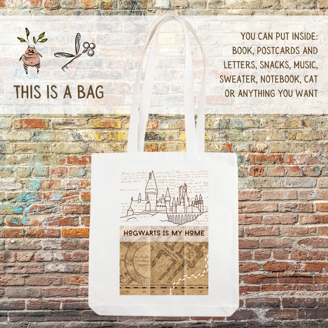 Tote bag | Hogwarts is my home