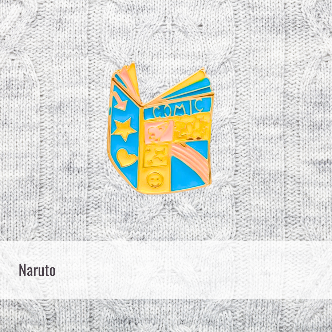 Comic Book | Quote | Enamel Pin