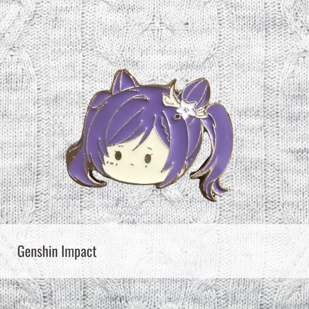 Keqing | Genshin Impact | Enamel Pin
