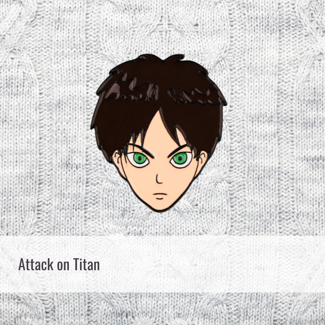 Eren portrait | Attack On Titan | Enamel Pin