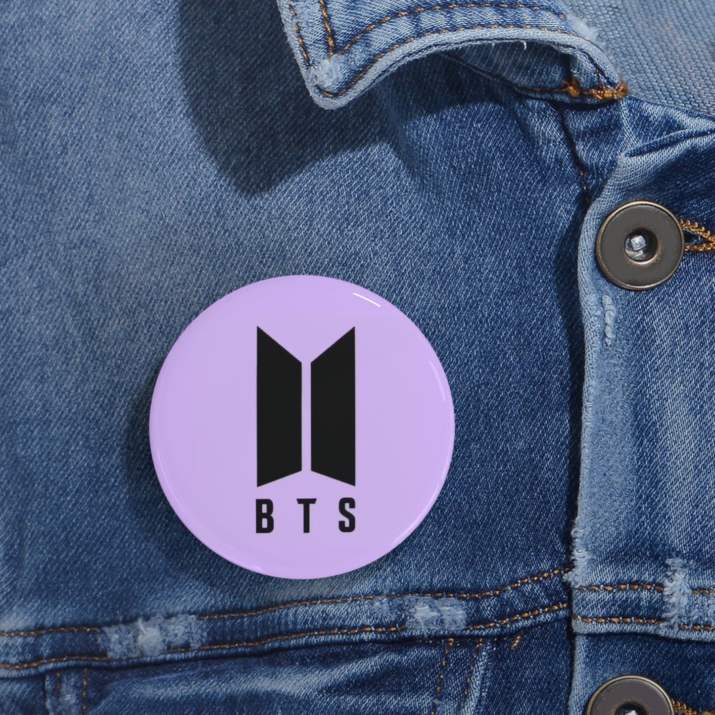 Purple | BTS symbol | Badge button