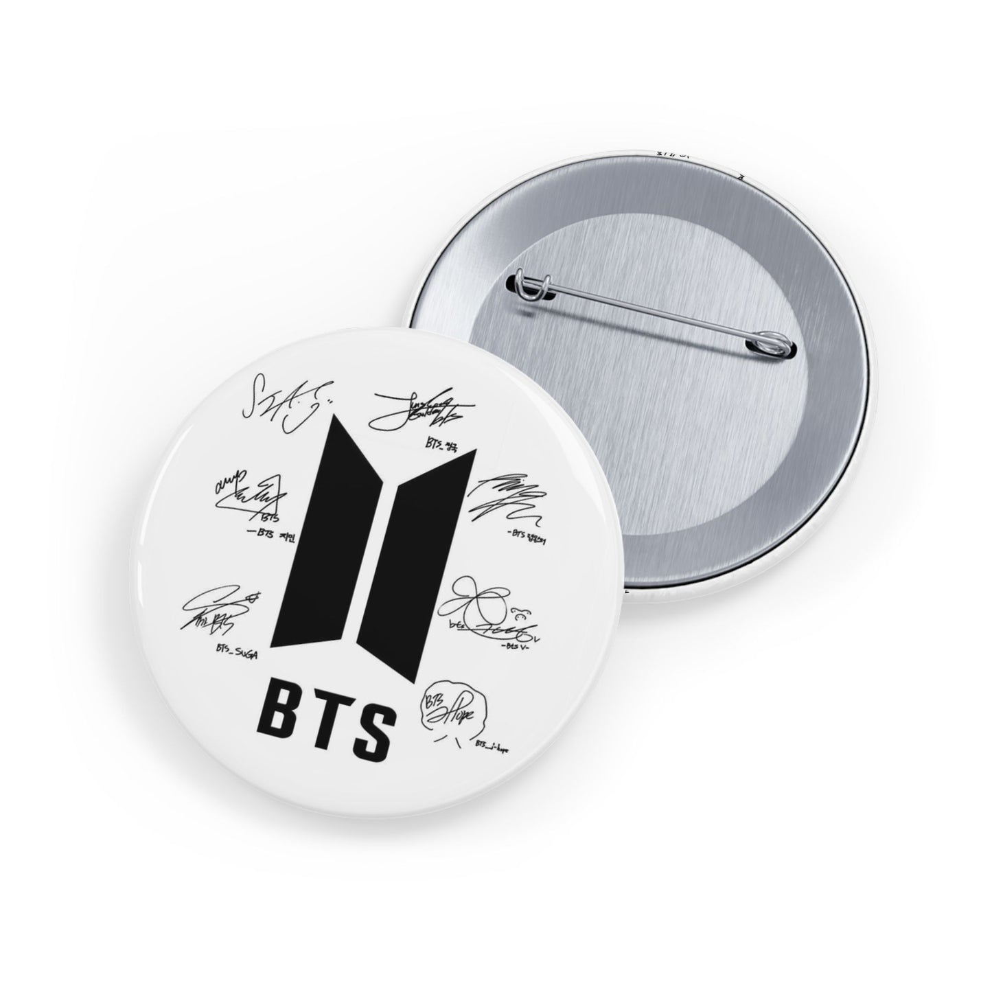 Signed | BTS symbol | Badge button