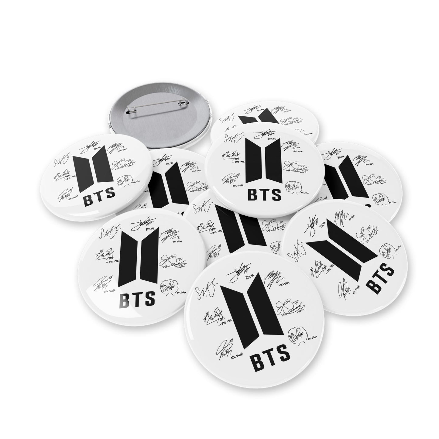 Signed | BTS symbol | Badge button