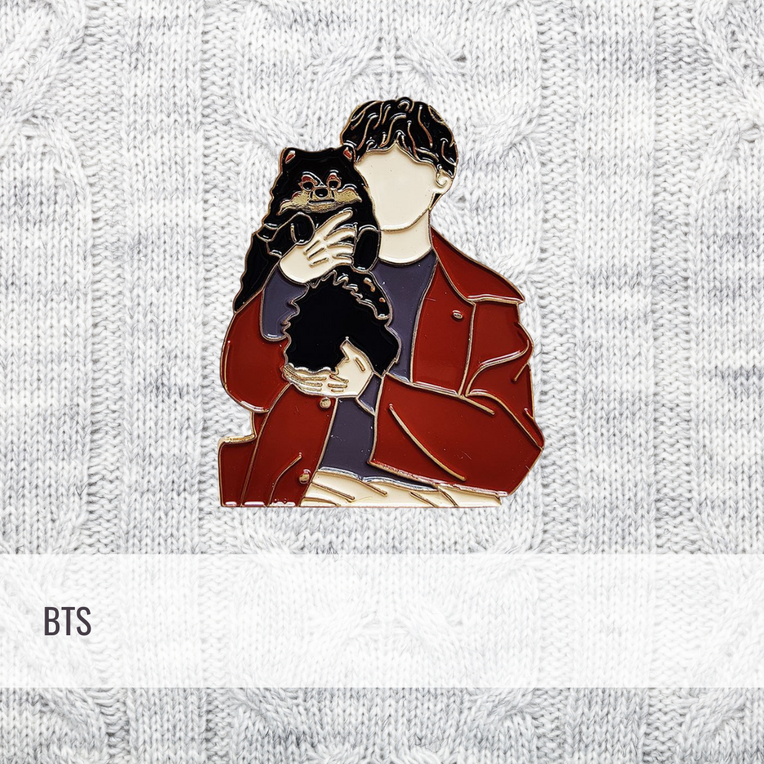 V & Yeontan | BTS | Enamel Pin