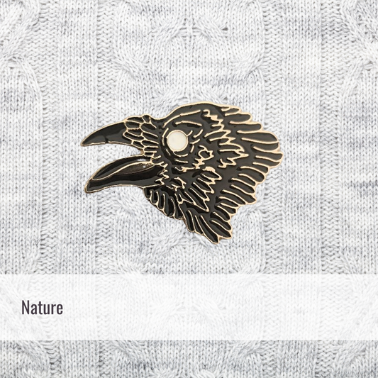 Raven | Nature | Enamel Pin