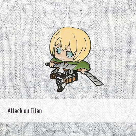 Chibi Armin | Attack On Titan | Enamel Pin