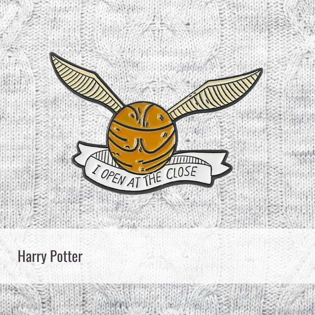 Golden Snitch | Harry Potter | Enamel Pin