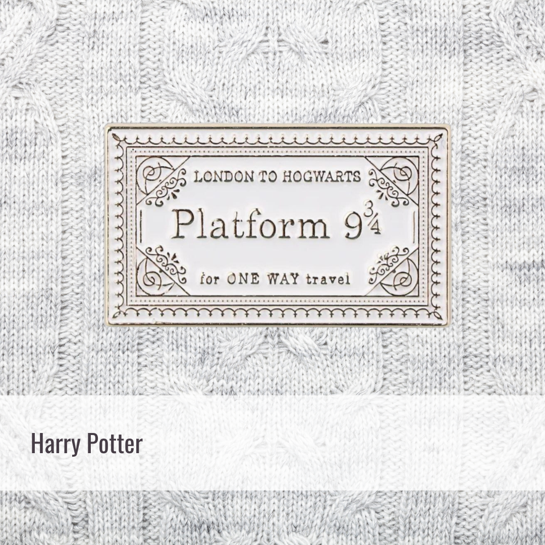 Ticket to Hogwarts | Harry Potter | Enamel Pin