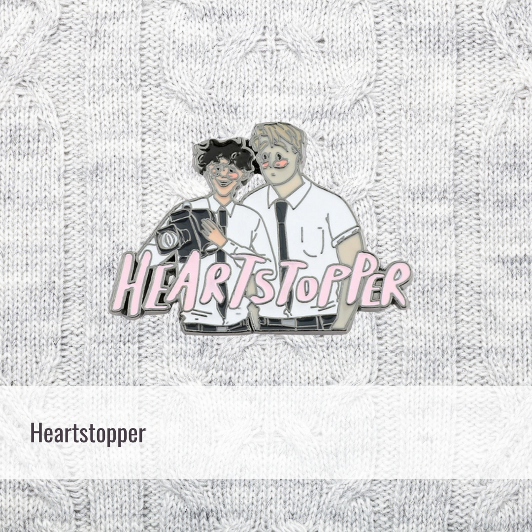 Charlie and Nick | Heartstopper | Enamel pin