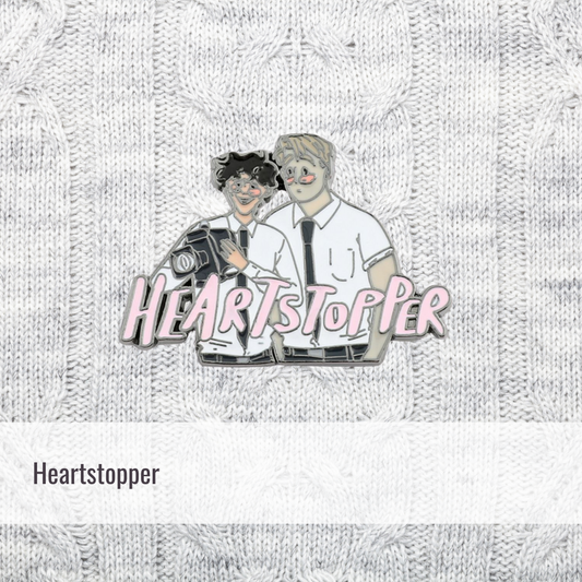 Charlie and Nick | Heartstopper | Enamel pin
