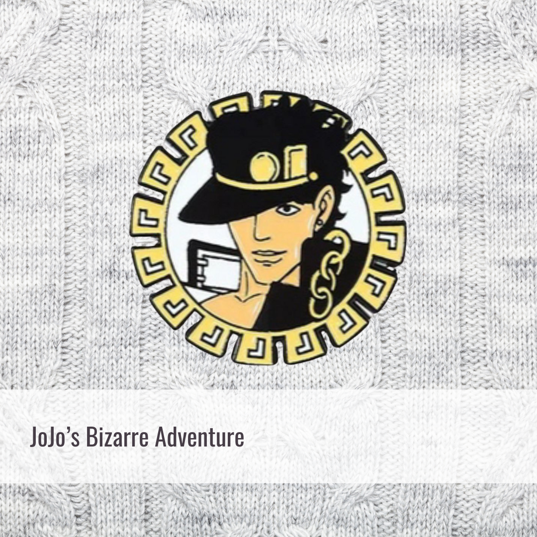 Round JoJo | JoJo's Bizarre Adventure | Enamel Pin