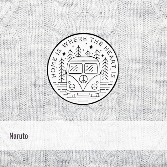 Home is a heart | Quote | Enamel Pin