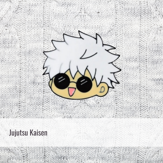 Gojo in glasses | Jujutsu Kaisen | Enamel Pin