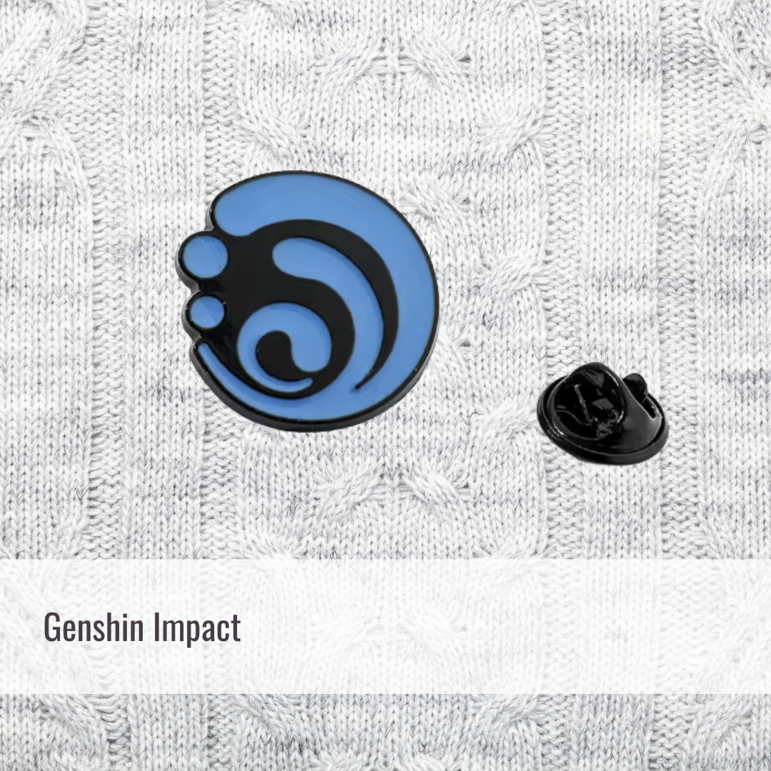 Hydro Element | Genshin Impact | Enamel Pin