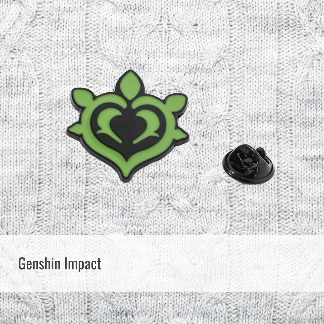 Dendro Element | Genshin Impact | Enamel Pin