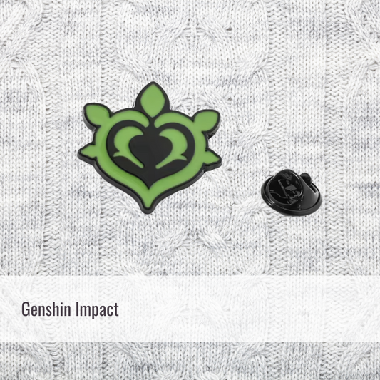 Dendro Element | Genshin Impact | Enamel Pin