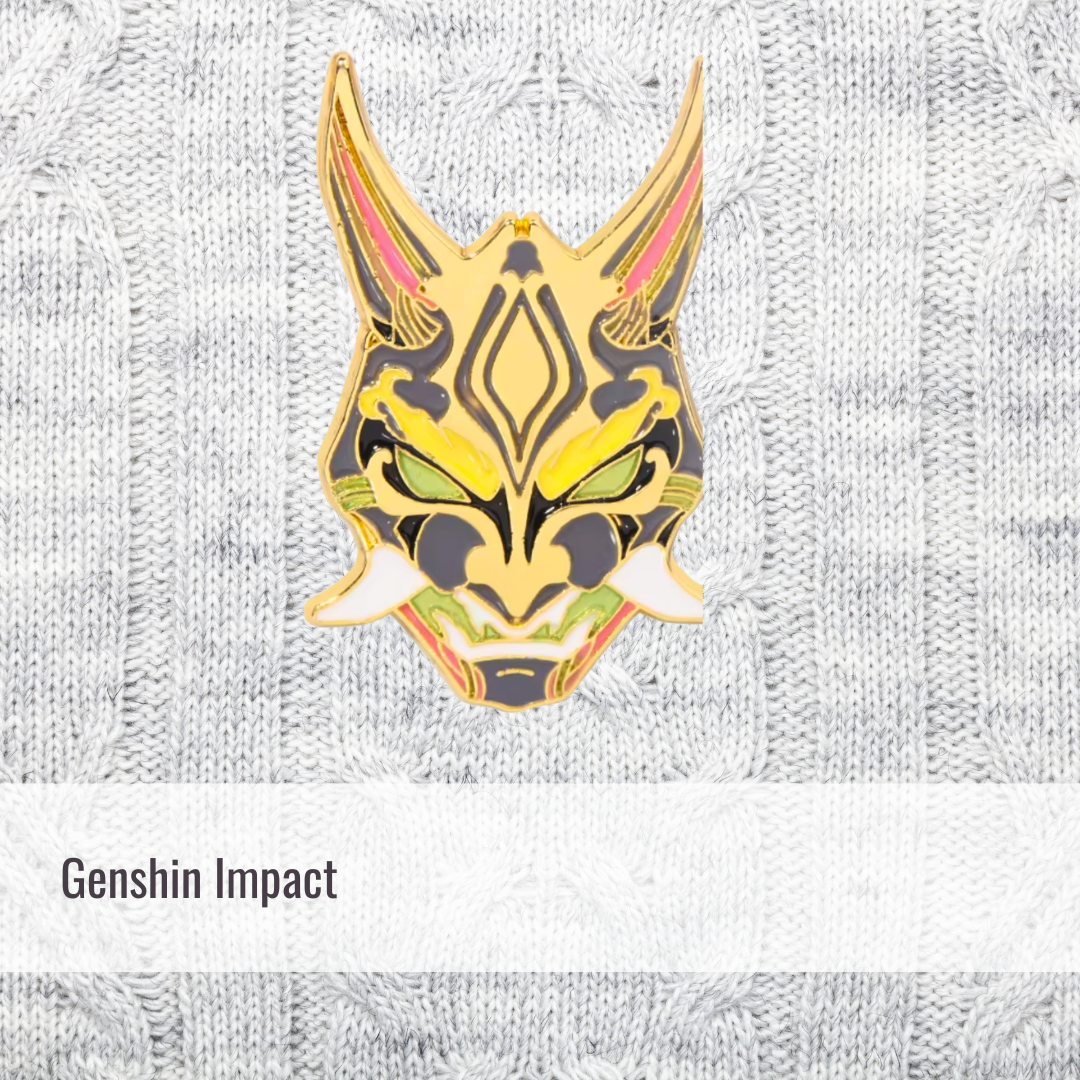 Xiao Mask | Genshin Impact | Enamel Pin