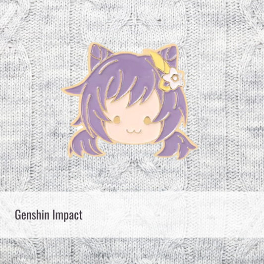 Keqing chibi | Genshin Impact | Enamel Pin