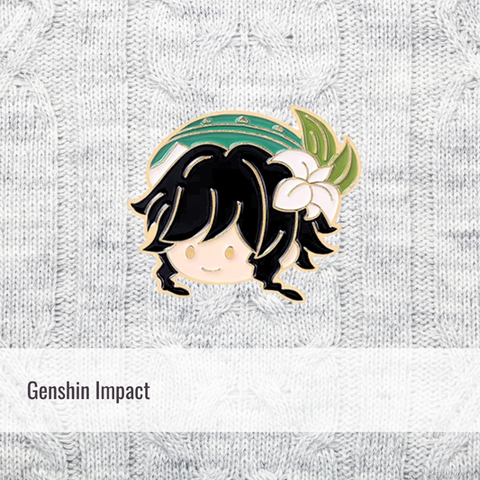 Venti chibi | Genshin Impact | Enamel Pin