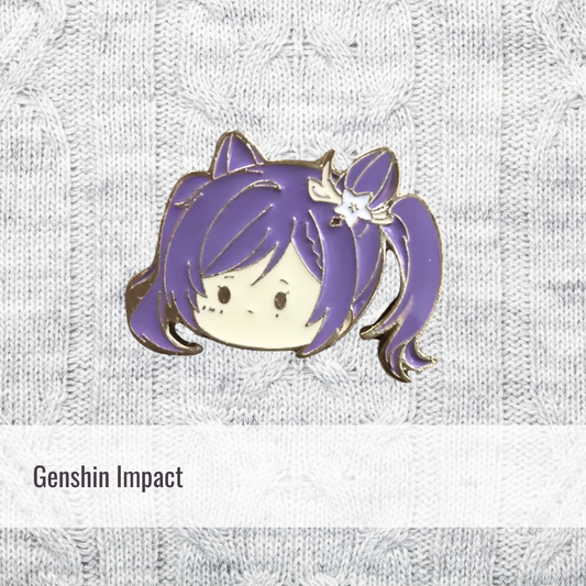 Keqing | Genshin Impact | Enamel Pin